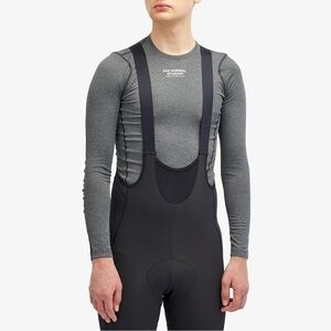 Pas Normal Studios Grey "Road to Nowhere" Long Sleeve Base Layer - Small